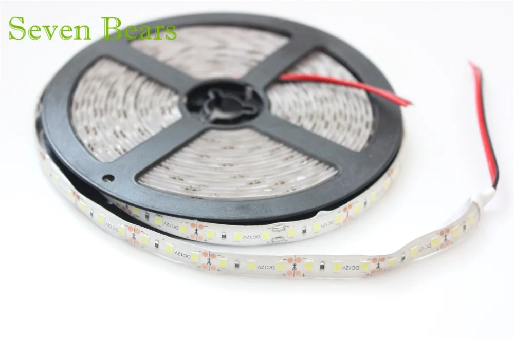 IP65 фонасветильник 5 м рулон 2835 SMD 120 светодиодов/м 600 светодиодов 12 В постоянного