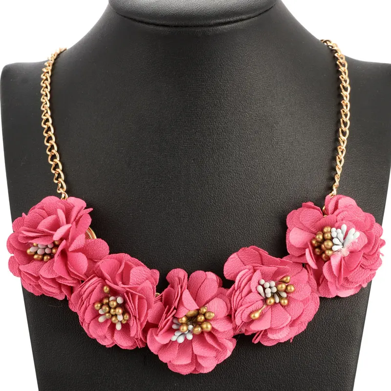 Роскошное ожерелье чокер массивное Массивное колье ожерелья бижутерия для