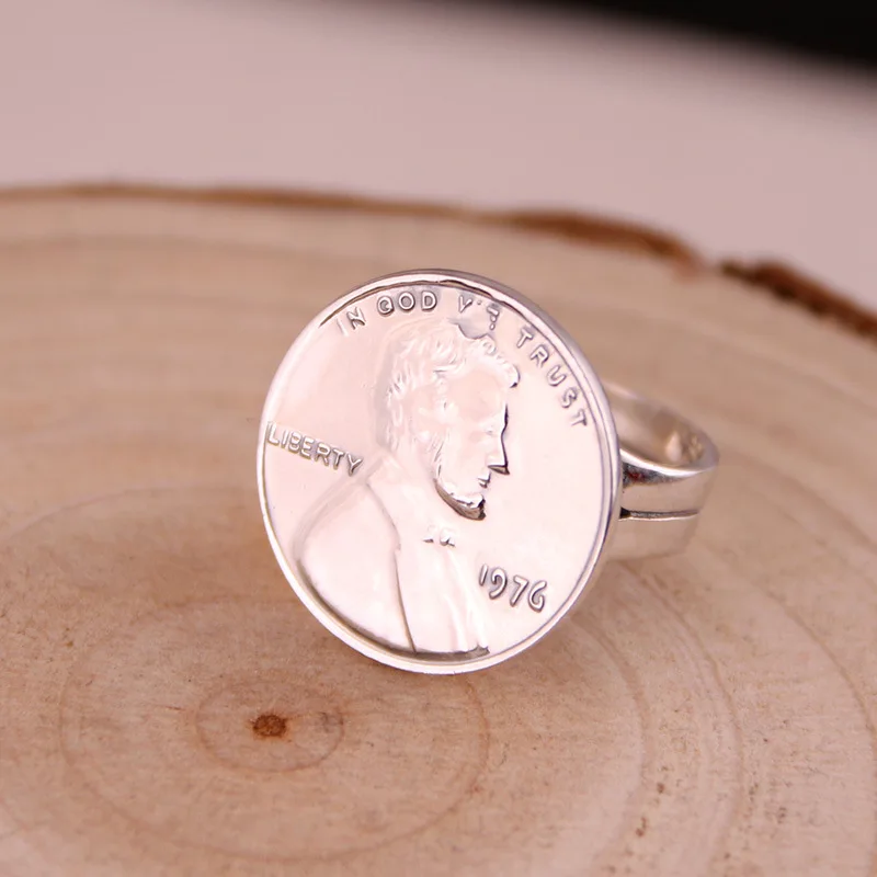 Кольцо из стерлингового серебра S925 мужское женское кольцо на день корейской моды