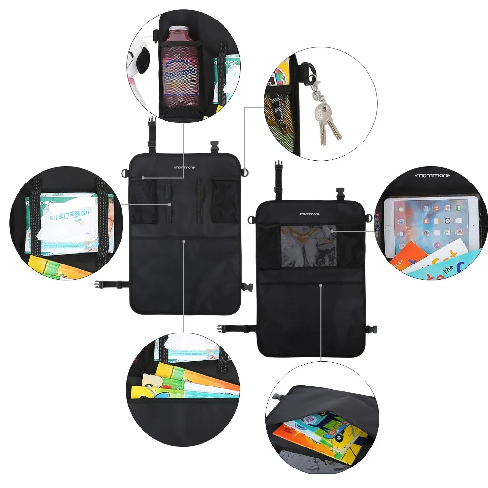 BAGSMART 2 комплекта универсальный органайзер на заднее сиденье дорожная подвесная