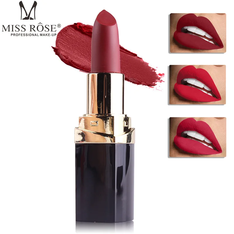 Miss Rose 42 цвета (37-42 #) матовая губная помада макияж для губ оттенок красные губы