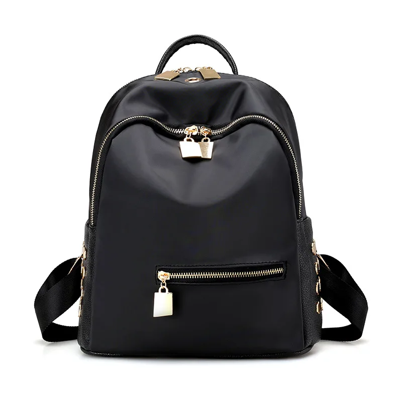 LOVAKIA vrouwen rugzakken trendy casual waterdichte nylon rugzak eenvoudige vrouwelijke schooltas voor tieners meisjes reizen |