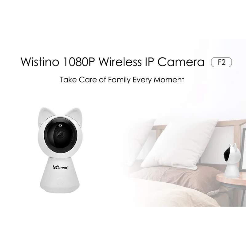 Вистино КЦТВ Беспроводная HD 720P IP камера PTZ Видео детский монитор Wifi Умный дом Наблюдение Безопасность Ночное видение