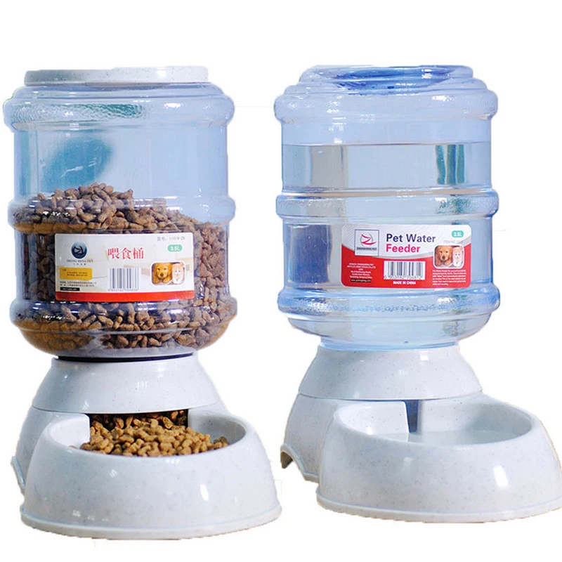 3 5л автоматический питательный фонтан для кошек и собак пластиковая миска еды