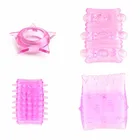 4 в 1 регулируемое Силиконовое кольцо для пениса многоразовые презервативы задержка времени кольцо для пениса рукав для пениса секс-игрушки для мужчин