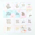 Набор для ежедневника Domikee kawaii из золотой фольги индексный разделитель, для ежедневника, офиса, школы, милые Канцтовары аксессуары для ноутбуков