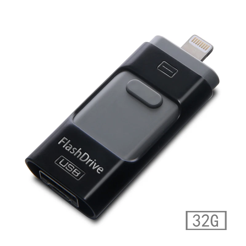 Для Молнии flash drive 8 ГБ 16 32 64 128 Usb Pen Drive Otg Flash iphone 5/5s/6/6 s Plus/ipad memory | Компьютеры и офис