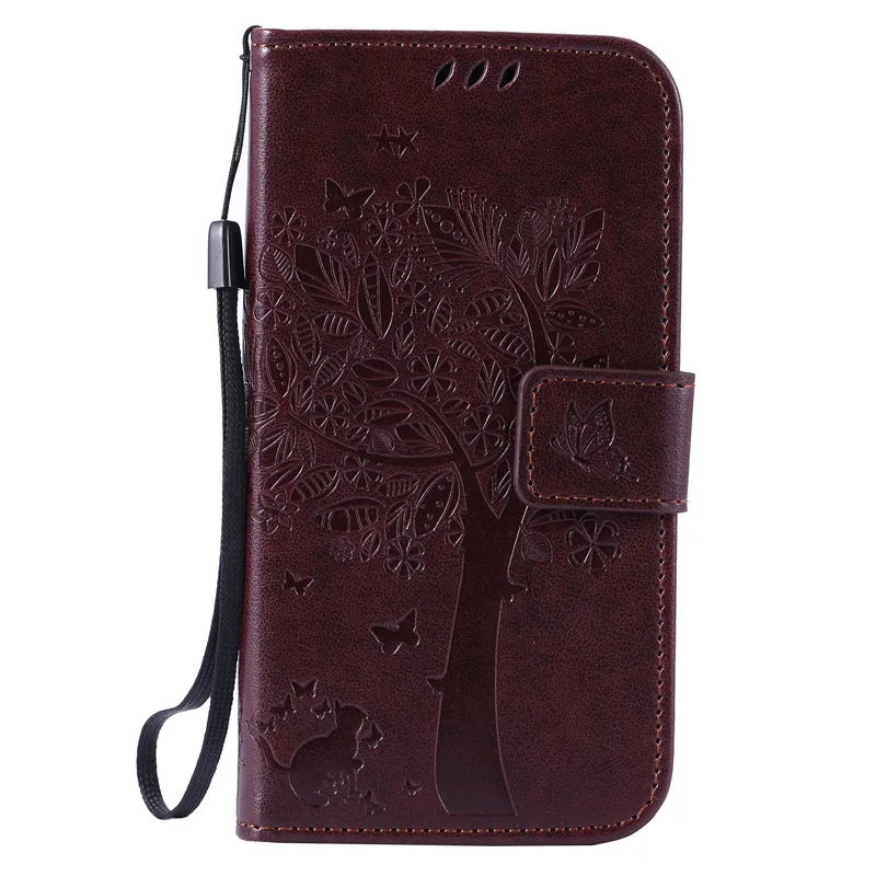 AIYINGE Magnetic Buckle Cell Phone Case For Samsung Galaxy J2 J200 J200F Embossed Leather Cover | Мобильные телефоны и