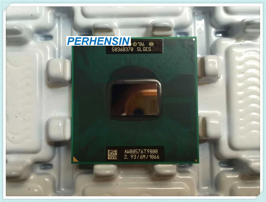 

FOR CPU laptop Core 2 Duo T9800 CPU 6M Cache 2.93GHz 1066 Dual-Core Socket 479 forGM45 PM45 9800 IN STOCK