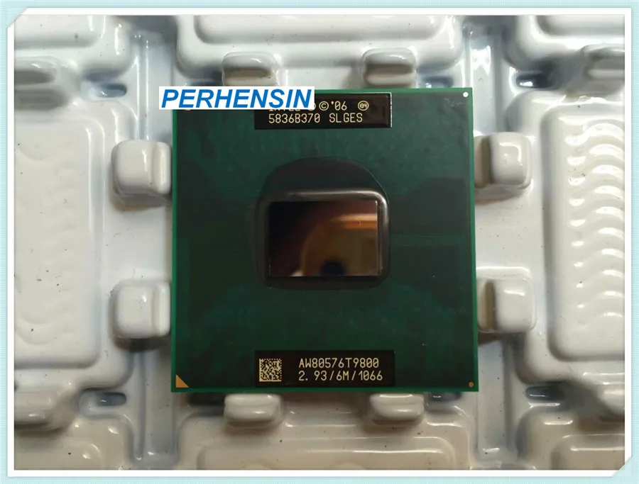 Для процессора ноутбука Core 2 Duo T9800 CPU 6M Cache 93 ГГц 1066 двухъядерный разъем 479 для GM45 PM45 9800 в наличии|socket 479|core duocore duo