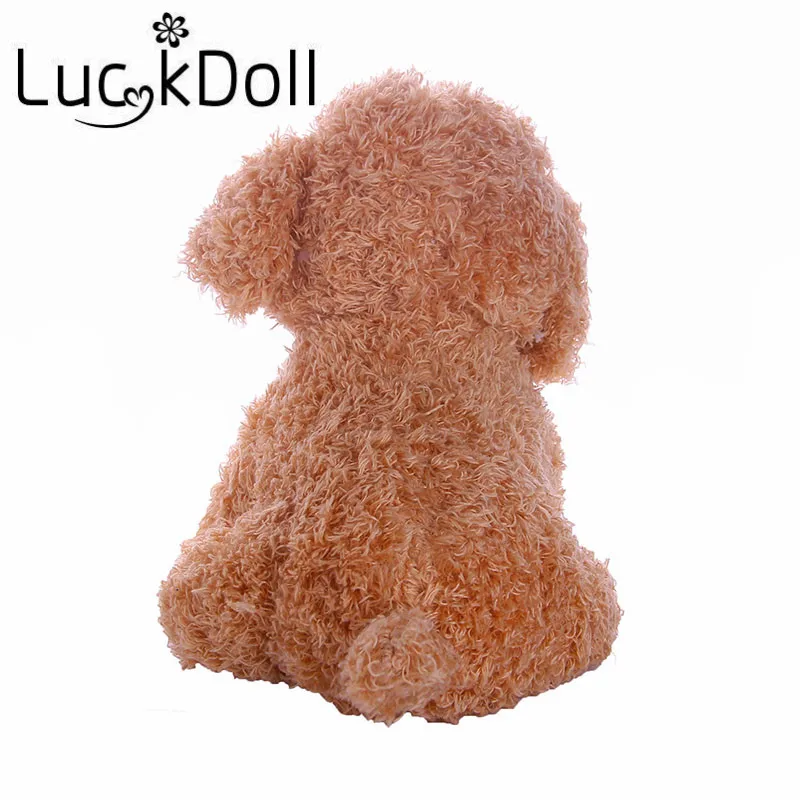 LUCKDOLL мягкая плюшевая игрушка собака с ALead подходит 18 дюймов Американский 43 см