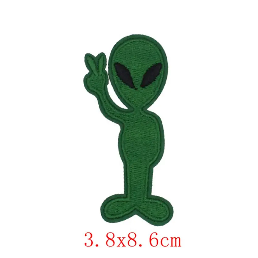 Новое прибытие Вселенная Alien Storm Horse Chief Death Patches для одежды пэчворк вышитые