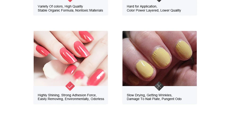 Saroline бренд УФ-гель для ногтей замочить от блесток Профессиональный 3d