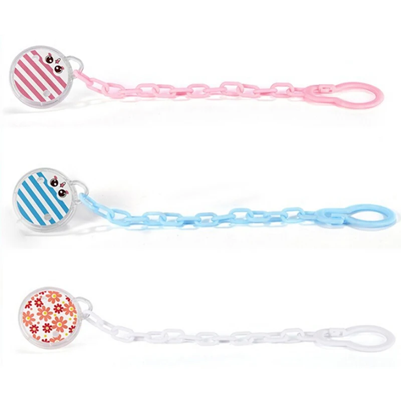 

1 Piece Cute Baby Infant Kids Pacifier Chain Clip Baby Gift Animal Cartoon Dummy Soother Nipple Holder