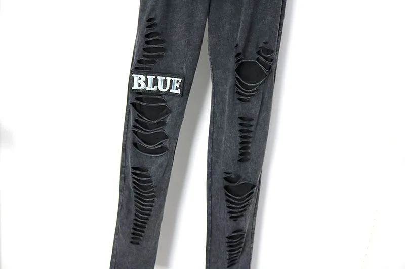 Spring Elastic Waist Women Summer Female High Streetwear Trouser Skinny Cotton Vintage Spliced Plus Size Pencil Pants | Женская одежда