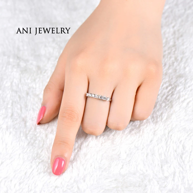 ANI 18K Белый/Желтый/розовое золото (AU750) женский свадебный браслет 0.28CT