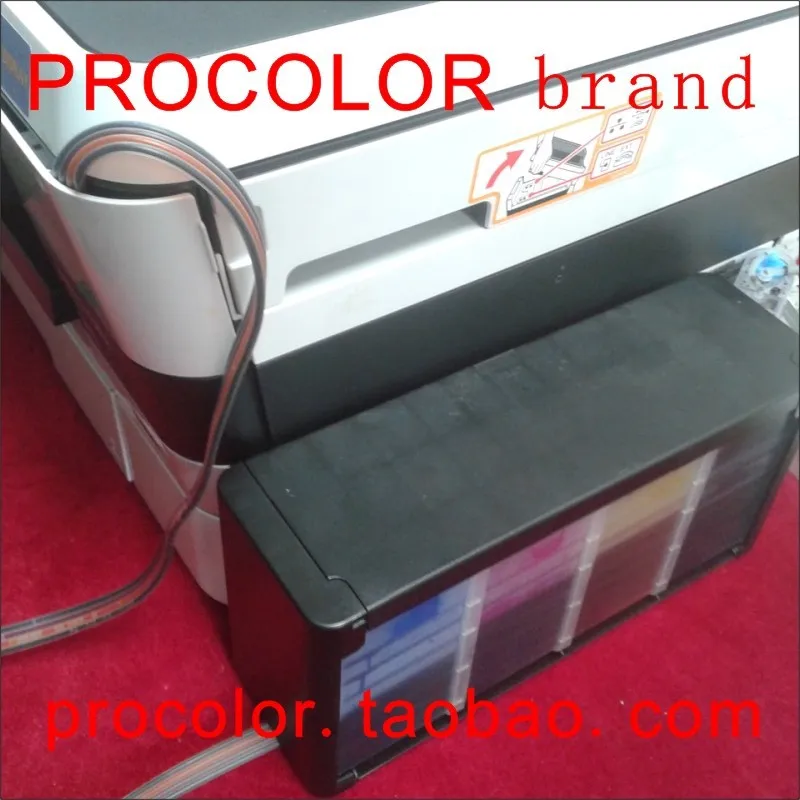 PROCOLOR Система непрерывной подачи чернил СНПЧ (с крышками) для BROTHER LC450 (MFC J5910DW MFC J6710DW