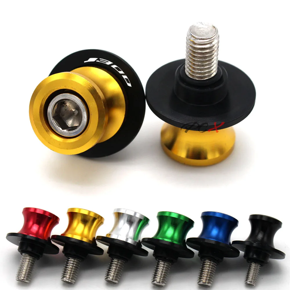 Мотоциклетные алюминиевые шпули с ЧПУ катушки слайдер 10 мм винты подставкой для