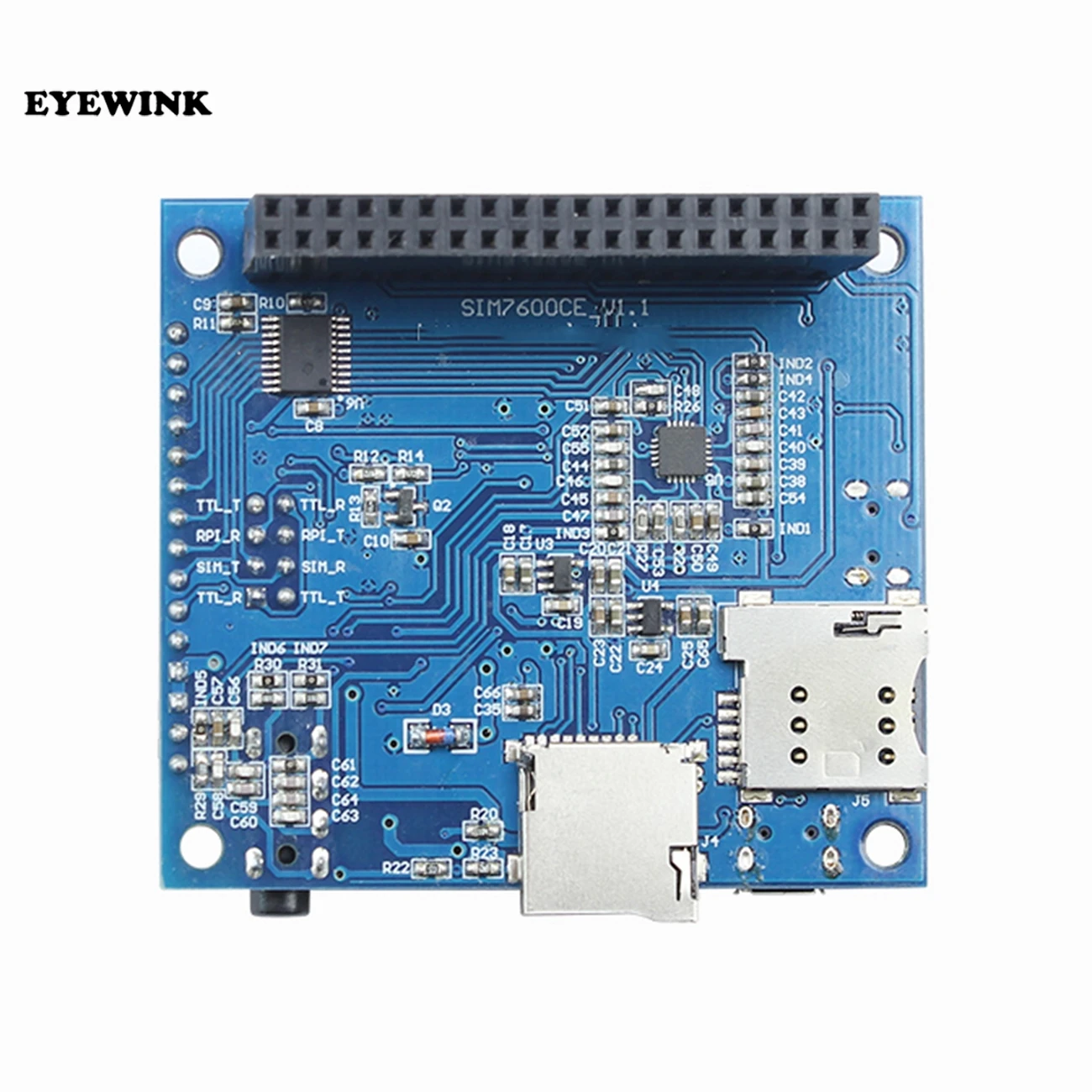 4G / 3G 2G GSM GPRS GNSS шляпа для Raspberry Pi модуль позиционирования поддержка LTE CAT4 на основе