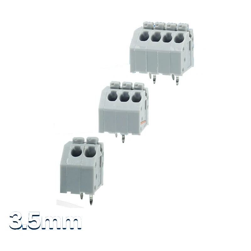 Пружинные зажимные клеммные блоки шаг 3 50 мм|pcb|pcb blackpcb trading |