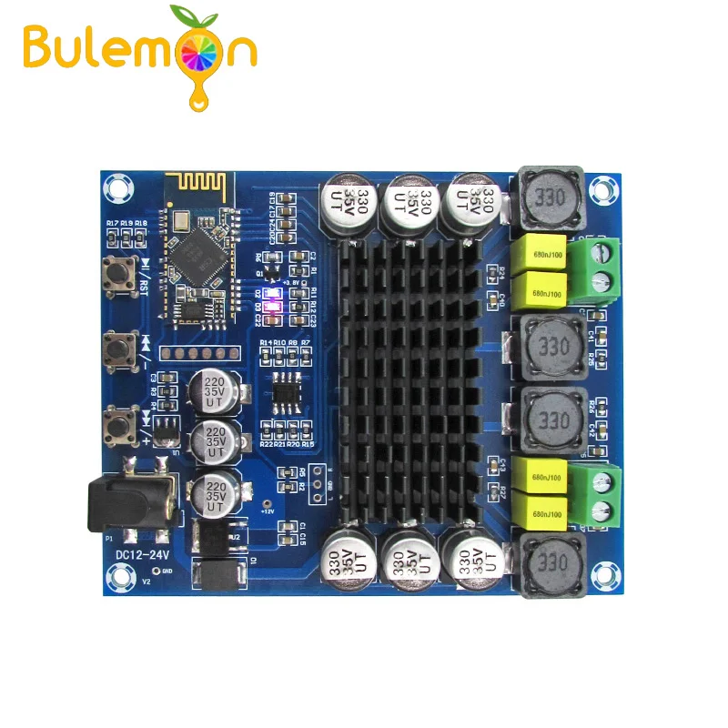 2x120W Power Bluetooth Dual Channel Digital Amplifier Module TPA3116D2 XH-M548 Audio | Электронные компоненты и