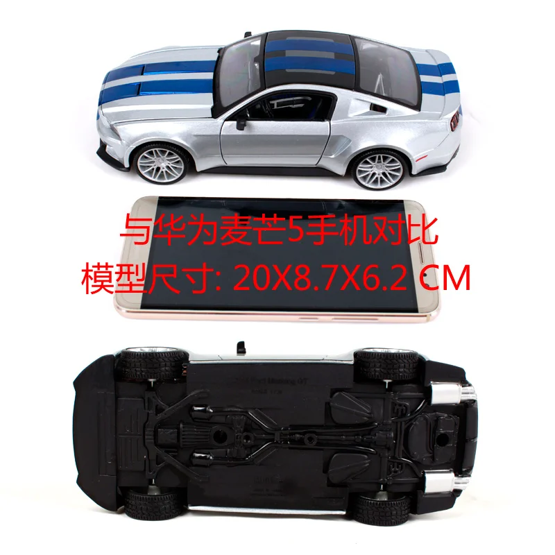 Maisto 1:24 Need For Speed 2014 Ford Mustang GT 5 0 литая модель гоночного автомобиля новая игрушка в