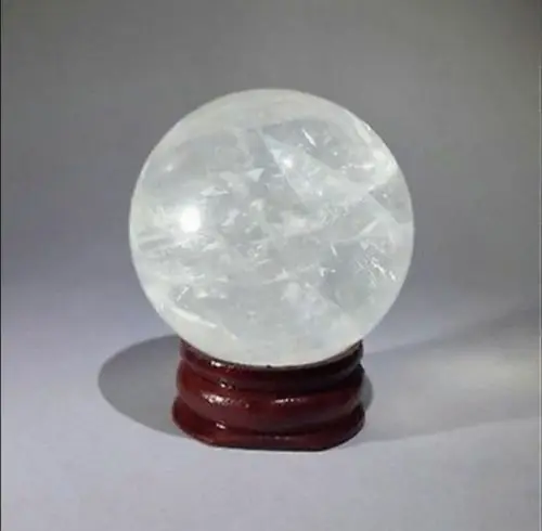 04849 70 мм + Стенд ПРИРОДНЫЙ ЯСНЫЙ КВАРЦ ХРУСТАЛЬНЫЙ ШАР BALL ИСЦЕЛЕНИЕ GEMSTONE|gemstone