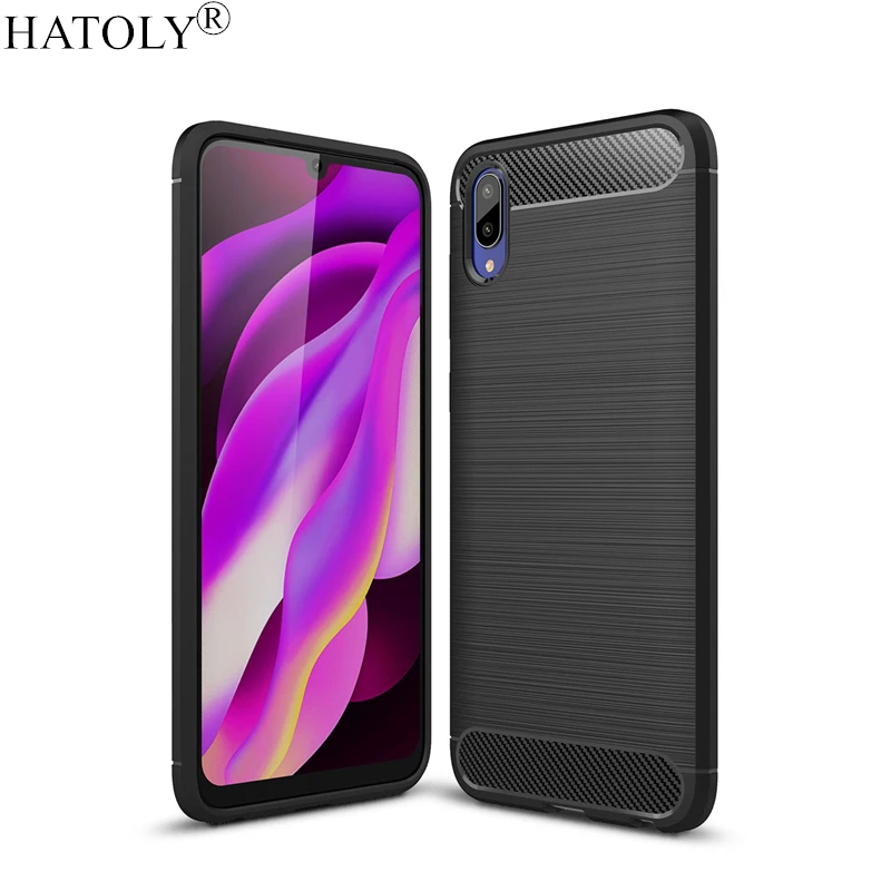 Чехол Vivo Y97 резиновый силиконовый защитный чехол противоударный мягкий для