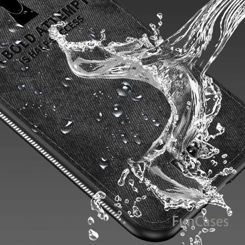 Мягкий полиуретановый край Canvas тисненая Олень чехол для iPhone X Xs Max Xr 8 7 6 6s S6 плюс