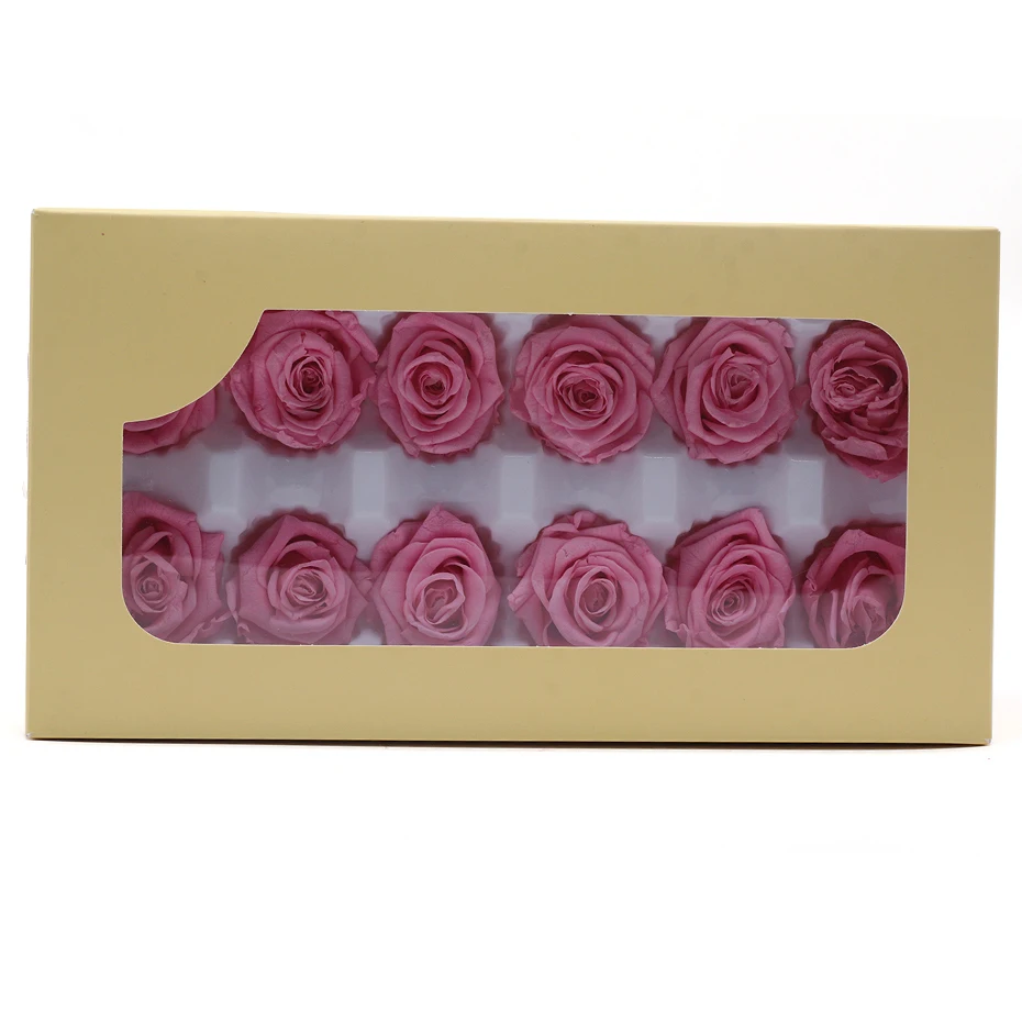 Настоящая Роза Eternelle Doos Natuurlijke Bewaard Bloem Rose 3-4 см Onsterfelijke Rose Valentijnsdag Gift Fleur Eternelle