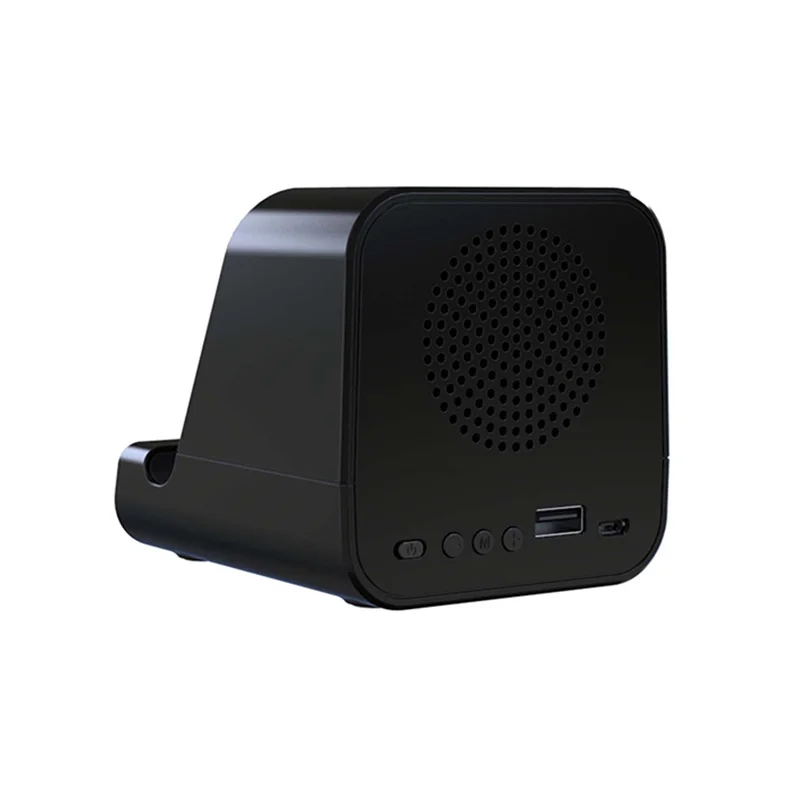Высокое качество многофункциональный внешний аккумулятор Bluetooth громкоговоритель будильник Беспроводное зарядное устройство