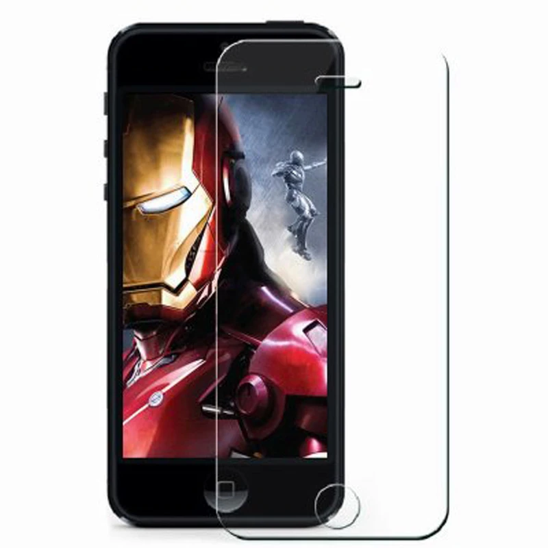 Закаленное стекло 2.5D для iphone 6 6S X Защитное экрана 5s 6plus 7plus 8 защитная