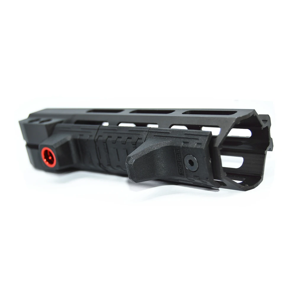 FIRECLUB Тактический 4 шт./компл. Airsoft M-LOK ручной единый набор; на тонком каблуке; Низкопрофильная защита для рук для M-LOK MLOK Железнодорожный Обложка BK