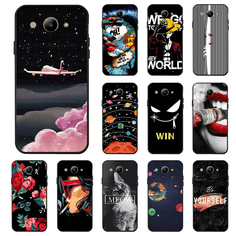 Чехол для huawei Y3, мягкий чехол с мультяшным рисунком для huawei Y3 /Y5 lite CRO-U00 CRO-L22 U00 5,", Чехол s Fundas