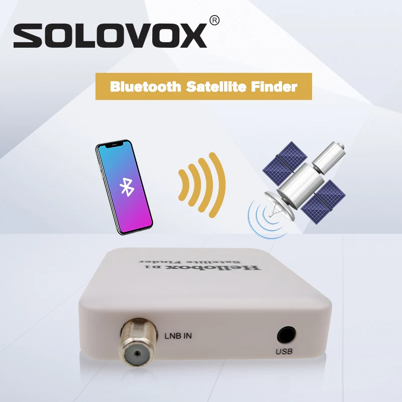 Digital Bluetooth Satellite Finder Meter With Android System APP For DVB TV Receiver | Электроника