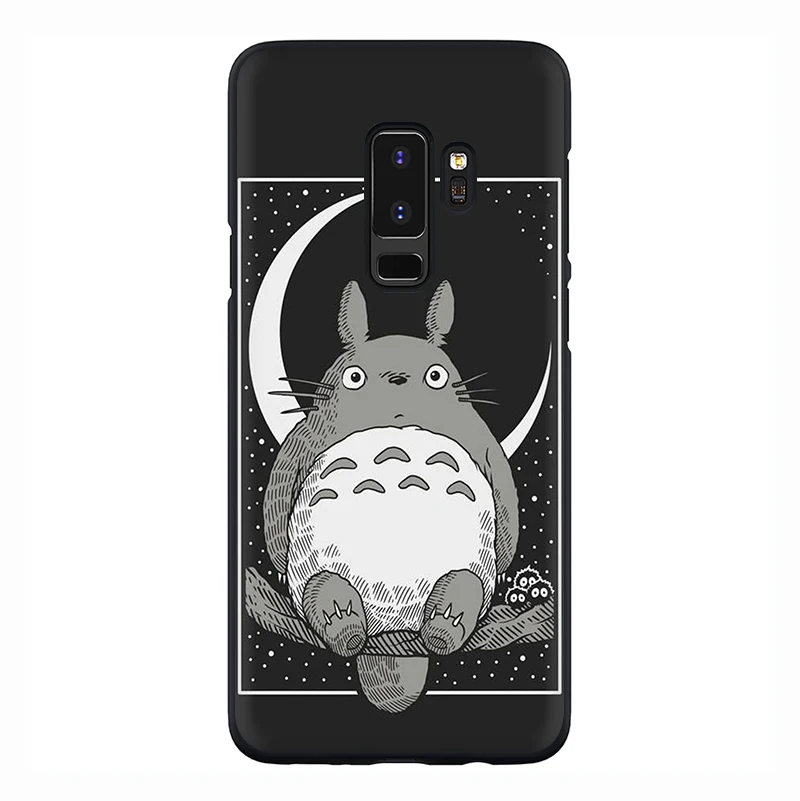 Мягкий чехол для телефона Studio Ghibli Ghiblies totoro для samsung Galaxy M10 20 30 S6 7 Edge S8 9 10 Plus S10E Note 8 9 - Цвет: B8
