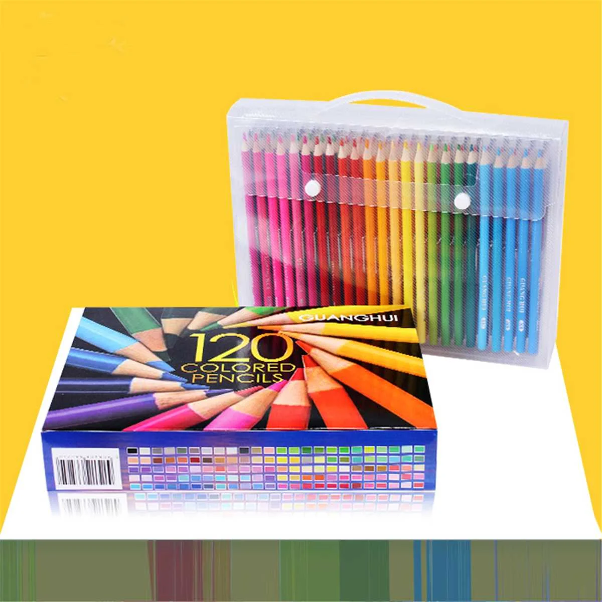 120 Colors 120/136/160 Colors Pencil Set Wood Colored Pencil Professional Drawing Pencils For School Office Artist Painting Sketch Supplies - Цвет: 120 Colors