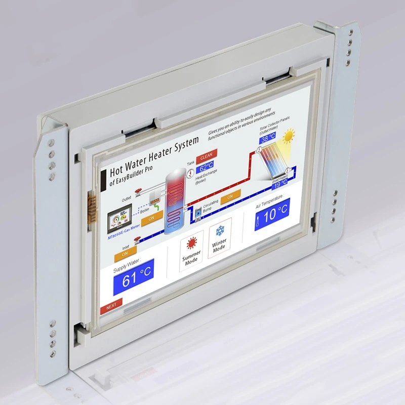 MT8070iER Weinview Weintek задняя панель HMI 7 &quot800x480 TFT LCD Сенсорная Ethernet доступна RS 232/RS 485 COM 128 MB