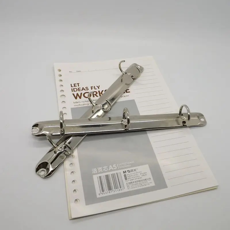 

High quality files classification nickel plated stationery paper file loose-leaf binder folders hot sales