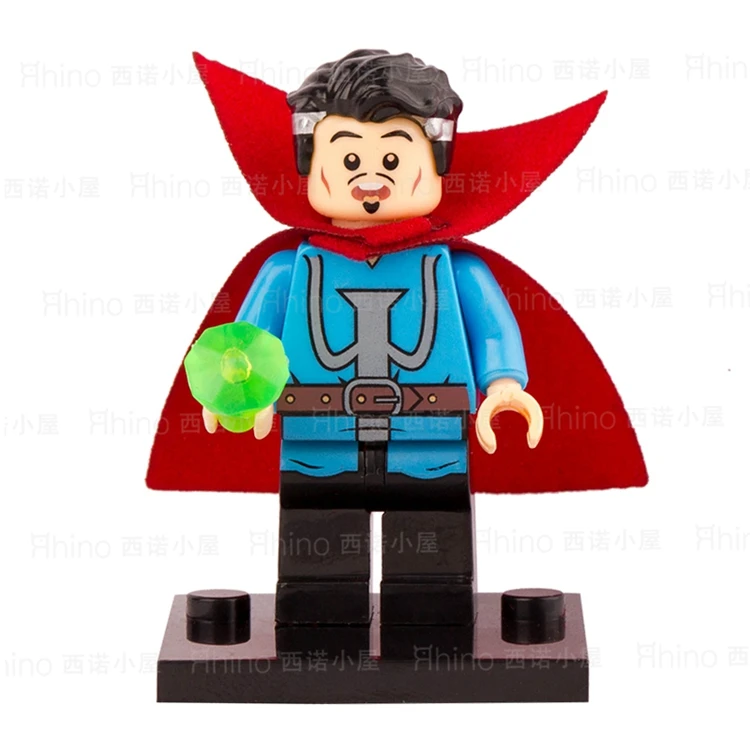 SingleSale Doctor Strange Tales с плащом minifig MARVEL модель супергероев сделай сам строительные