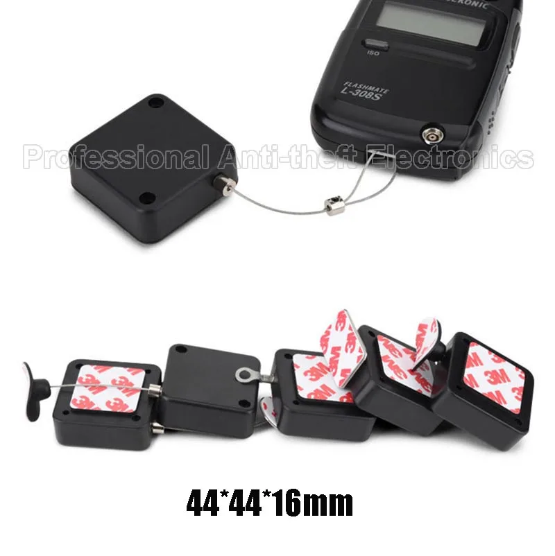 Квадратная Выдвижная Противоугонная коробка recoiler с стальной проволокой 50