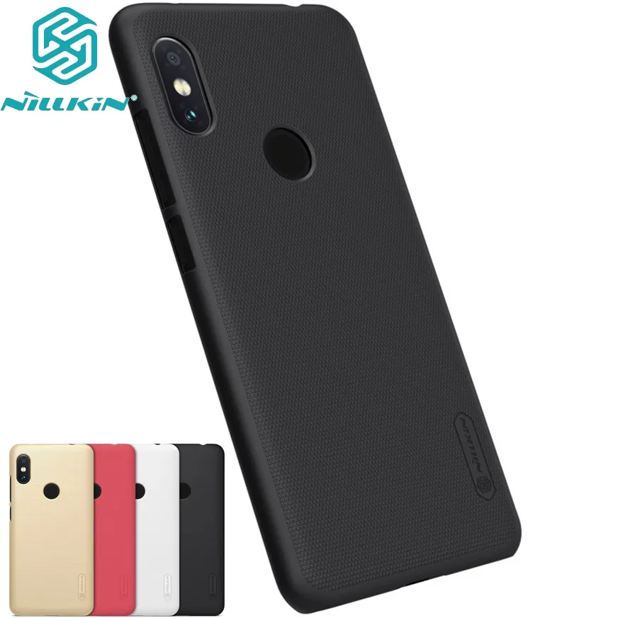 Чехол Nillkin для Xiaomi Redmi Note 6 Pro высококачественный суперматовый жесткий чехол