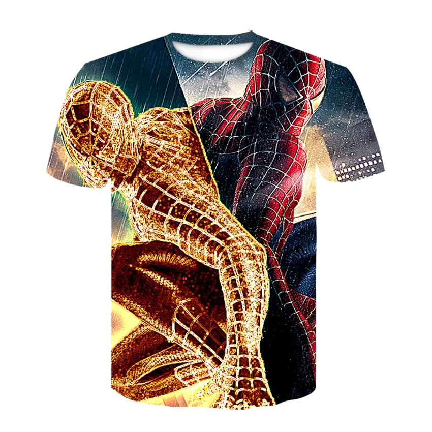 Devin Du Spider Man 3D Футболка с принтом Капитан Америка мужские футболки коротким