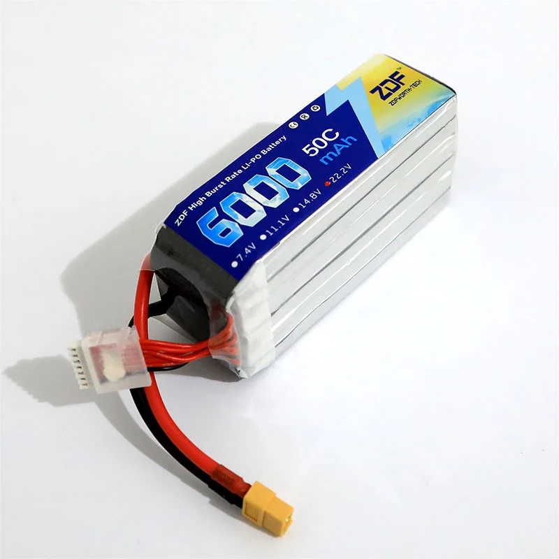 Литий полимерный аккумулятор ZDF 22 2 в 6S6000mah 50C 6S v max 100C для штатива вертолета