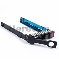 new 651687 001 2 5 sas sata hard disk drive tray caddy for hp hp gen8 g8 g9 dl380 ml310e sl250s hdd caddy bracket with chip