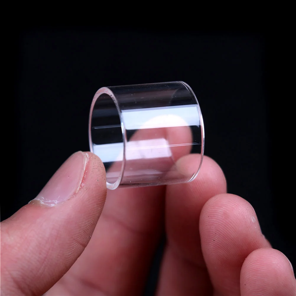 

2.2 X 1.8cm Replacement Transparent Glass Tube Tank Cap For SMOK Clear Glass Tube Cap For For Micro TFV4 3.5ml Tank Mod Box