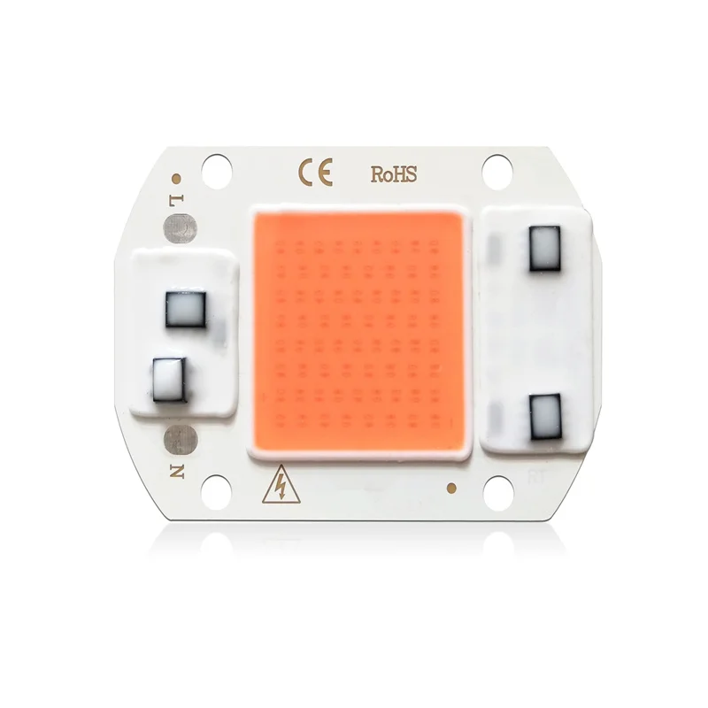 Светодиодный чип COB лампы 20 Вт 30 50 AC 110 В 220 в 230 умный IC DIY светодиодный светильник