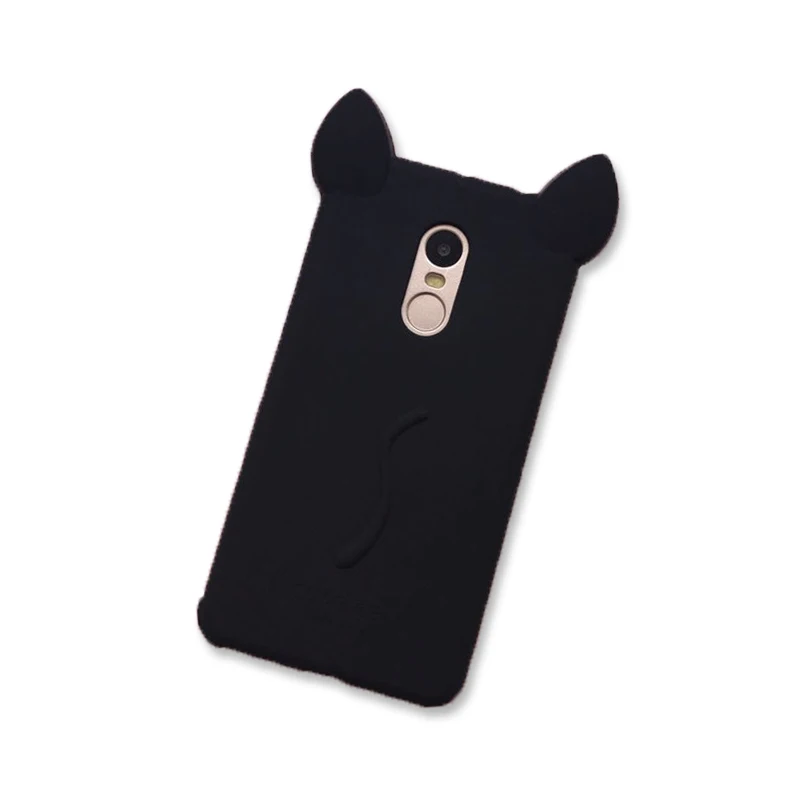 Xiaomi Redmi Note 4X Case Cover Cute 3D Cat Ear Cartoon Soft Silicone Gel For 4 Pro Prime Coque 5.5 inch |