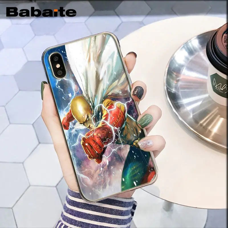 Babaite One Punch Man прекрасные отличные аксессуары для телефона чехол iphone 5 5s 5c SE и 6 6s 7 7plus