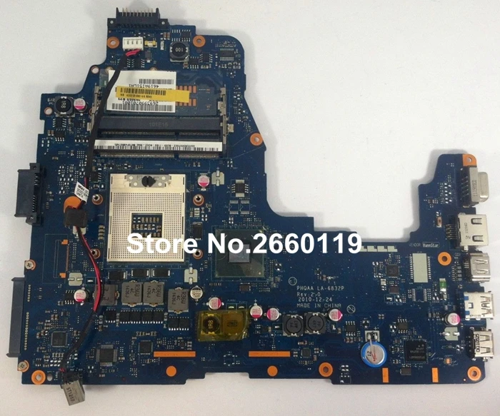 

laptop motherboard for P755 LA-6832P K000121690 system mainboard, fully tested